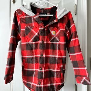 Carhartt flannel button shirt with good